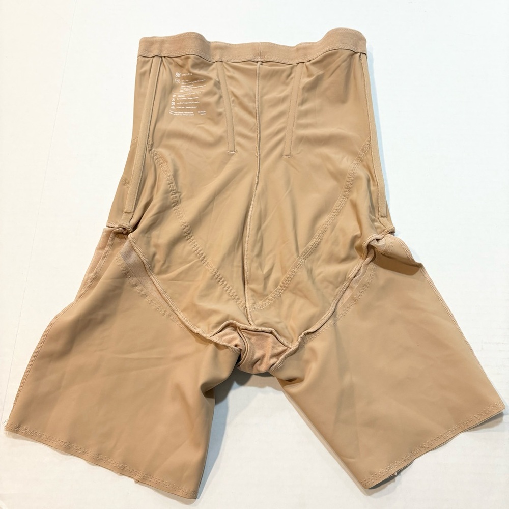 NEW Honeylove SuperPower Shorts Sand Nude/Beige High Waist Shapewear - Picture 7 of 12